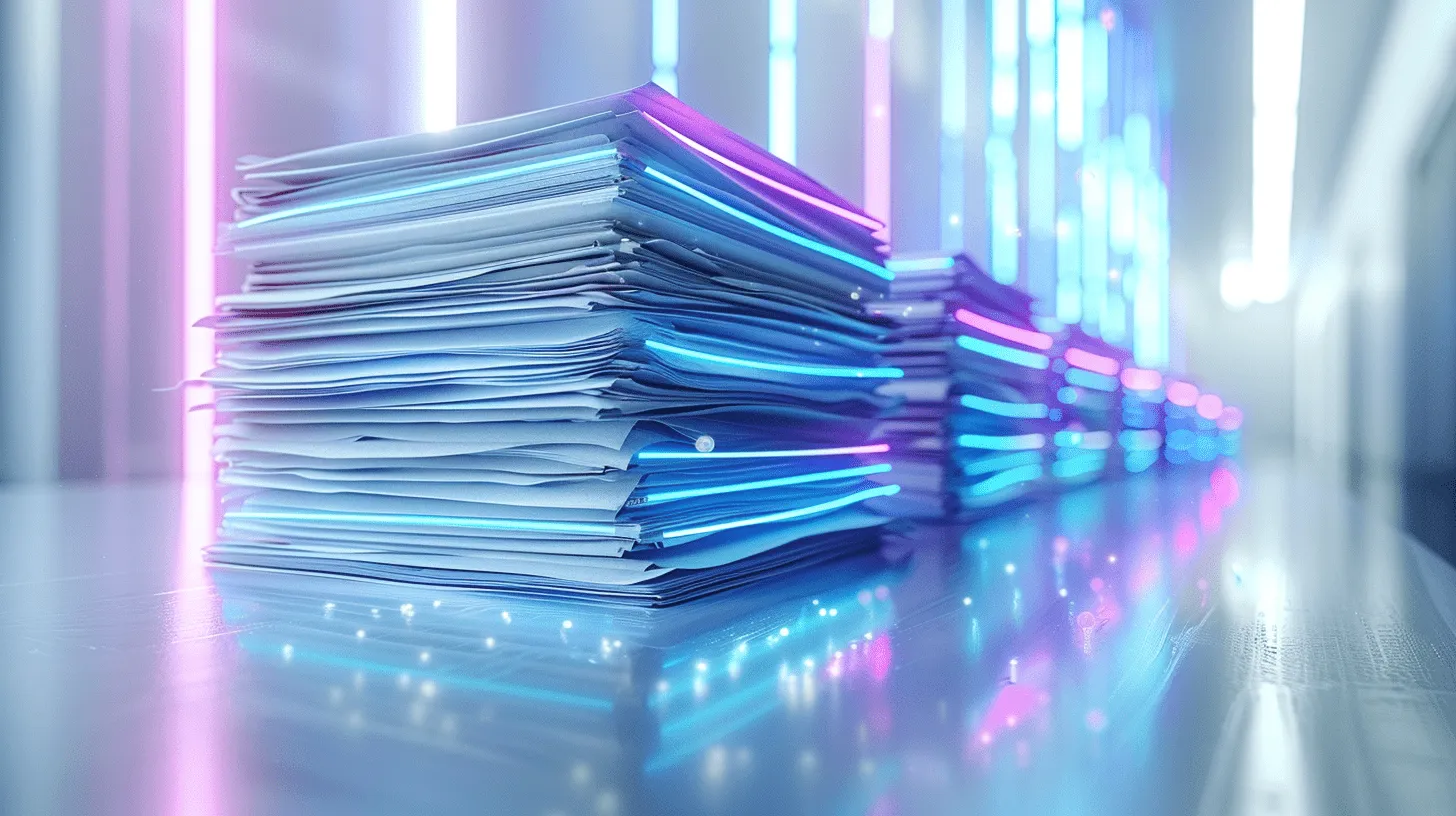 Digitaler Vertriebsarbeitsplatz ohne Papierstapel